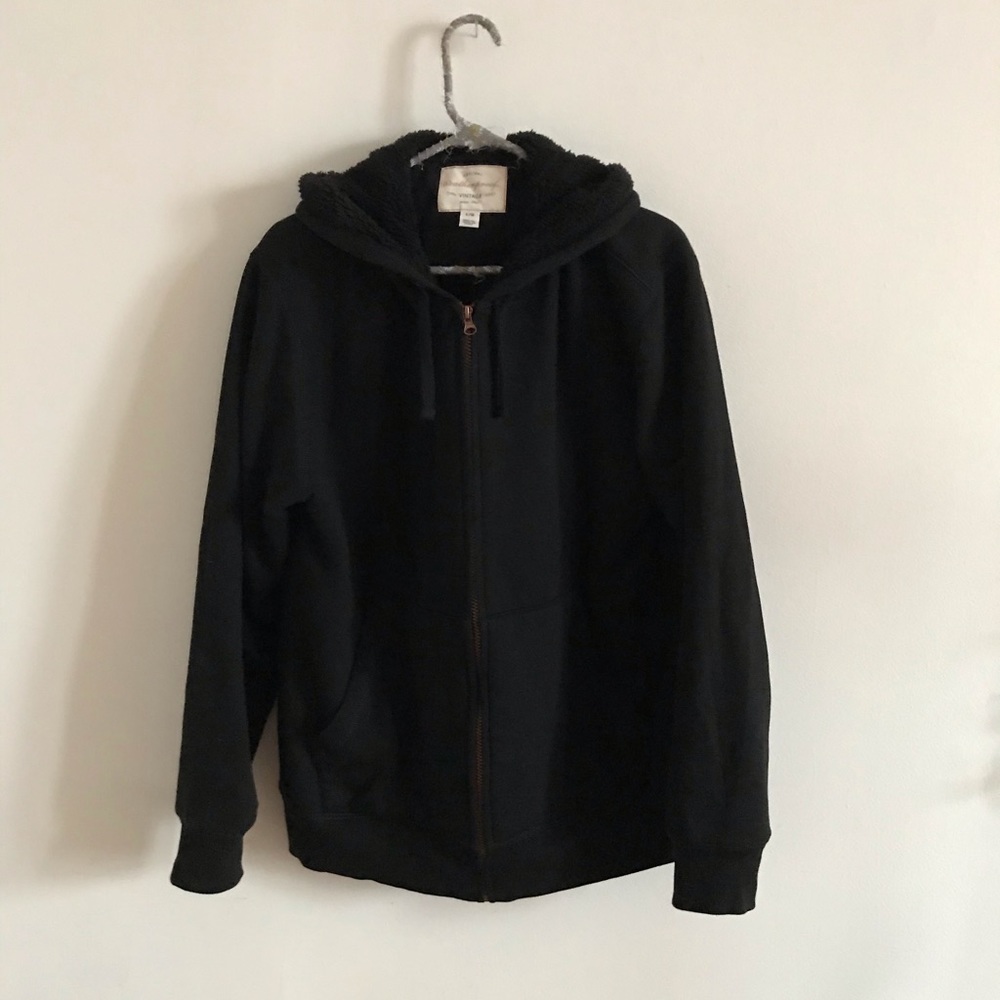 🎸WEATHERPROOF Zip Up Hoodie (sherpa lined)